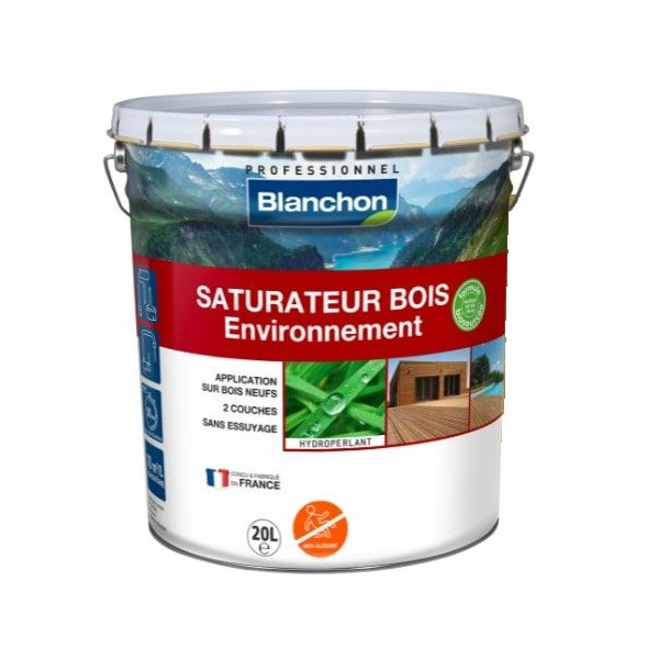 Saturator Blanchon Holz Umwelt Biobasiert 20l Matt Anthrazit