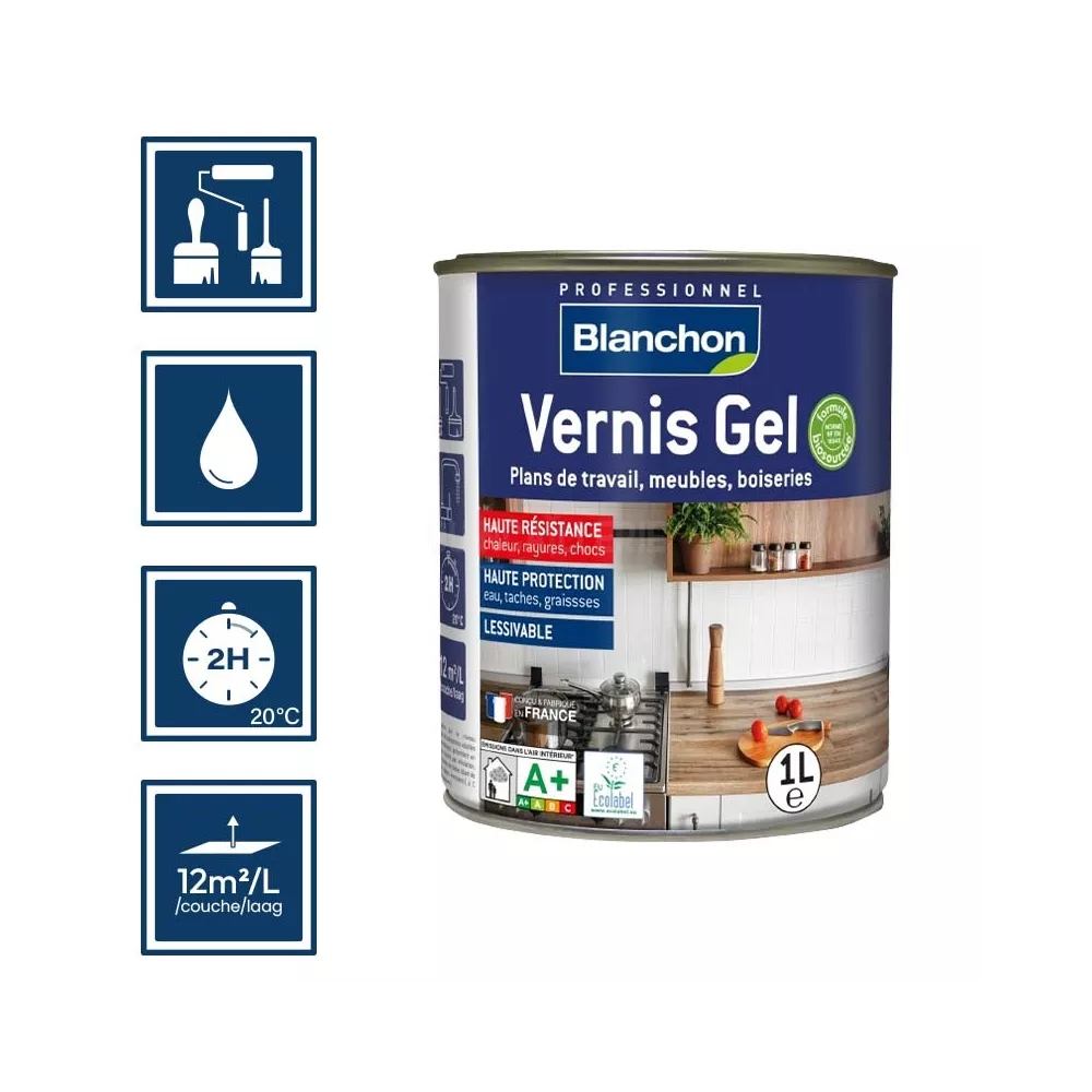 Biosource-gel-lack Dunkleiche 1l - Blanchon - 1052