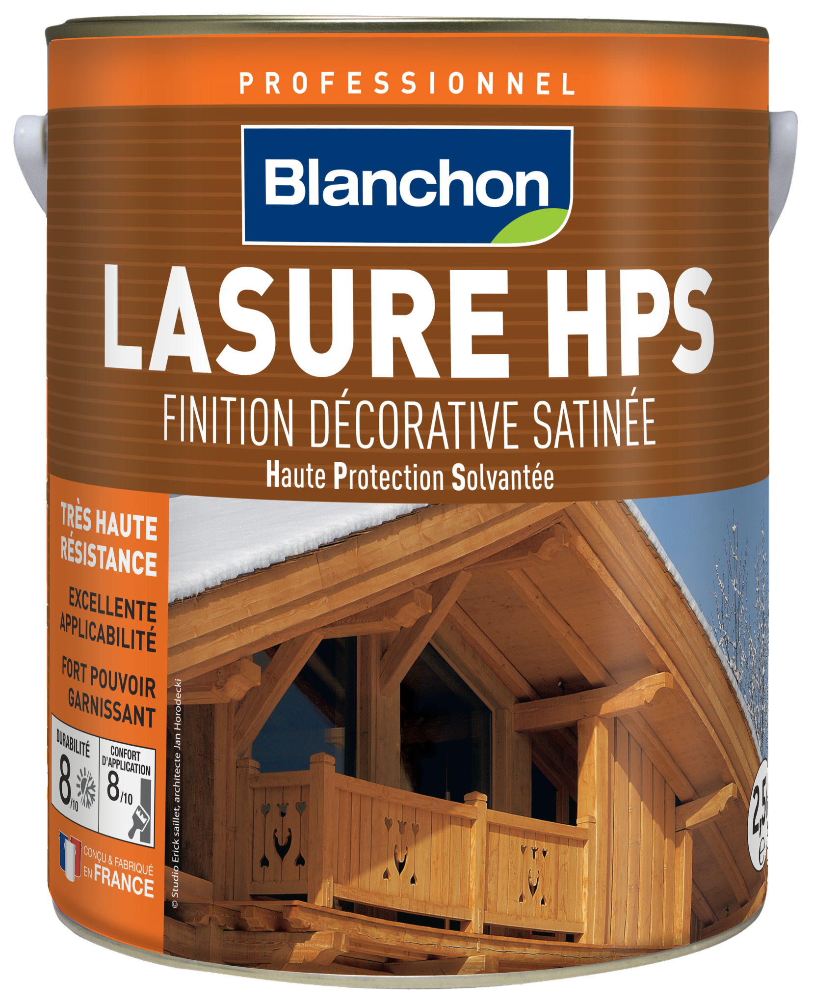 Lasur Hps Eiche Hell 2,5l - Blanchon - 06100024