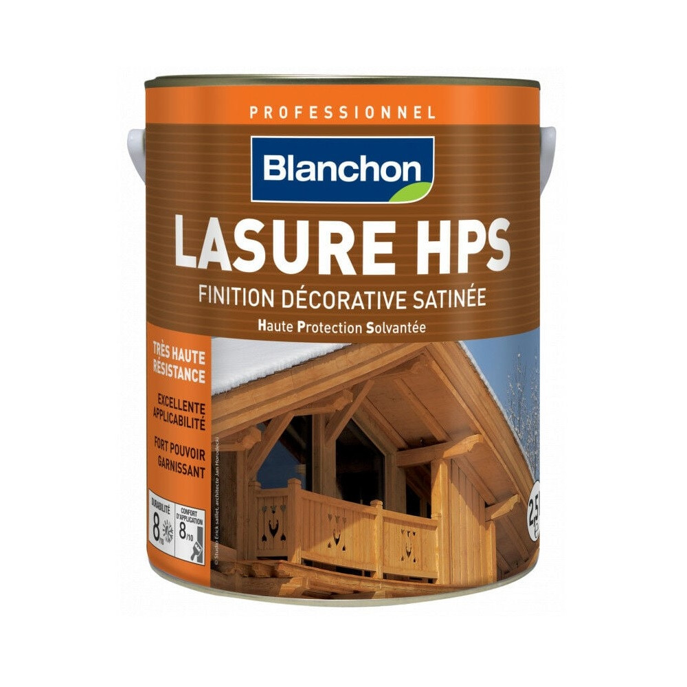 6100048] Lasure Hps Blanchon Satinée 2,5l Chêne Moyen