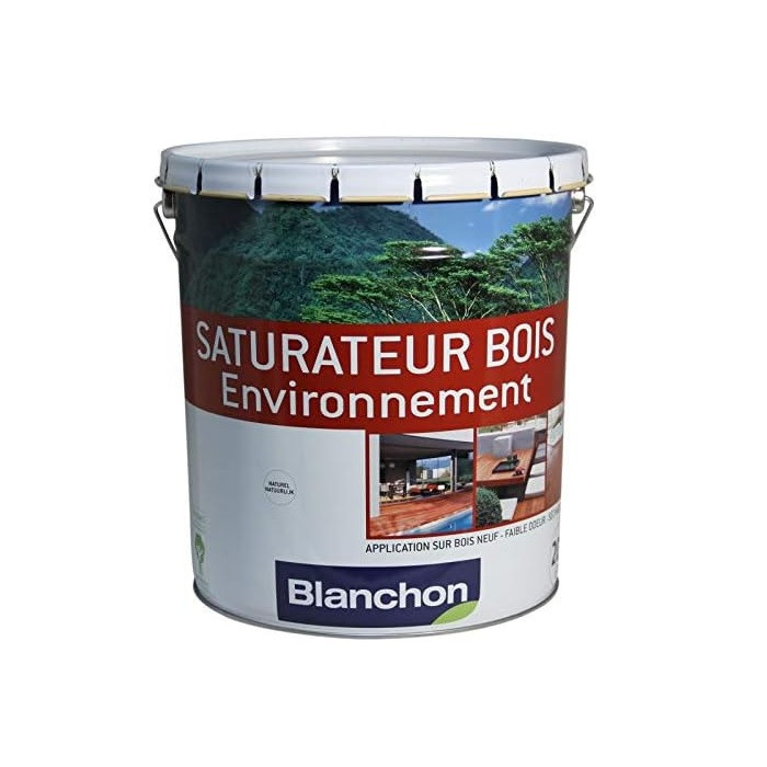 [8102910-blanchon] Saturateur Bois Blanchon Environnement Biosourcé 20l Nuancier Bois Clair