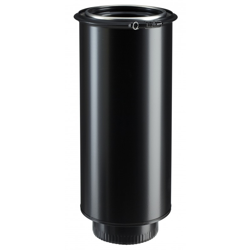 Gerades Abschlussrohr Ø150 Mm Poujoulat Ral 9020 Mattweiß Edp - 32150015