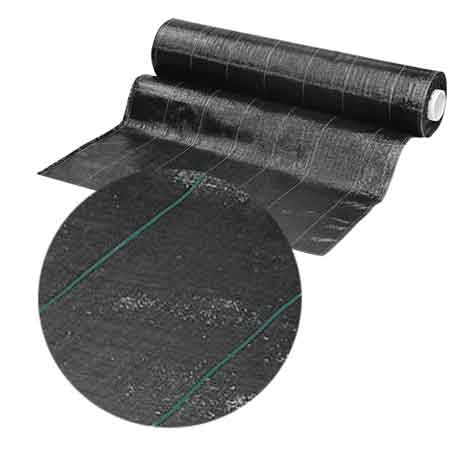 Abdeckvlies Schwarz Cardinale H 1,5 (gefalten H. 1,5)