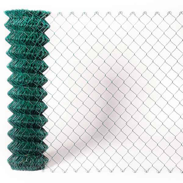 Plastifiziertes Gittergewebe Cardinale H150 - Rolle 25 M