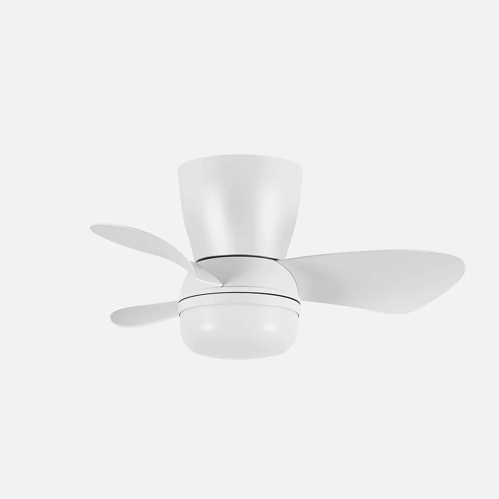 Enoc Gleichstromlüfter 15 W 1800 Lm Weiß 3asp 58d 3000 K 4200 K 6500 K Dimmbare Intensität + Fernbedienung + Timer + Speicher