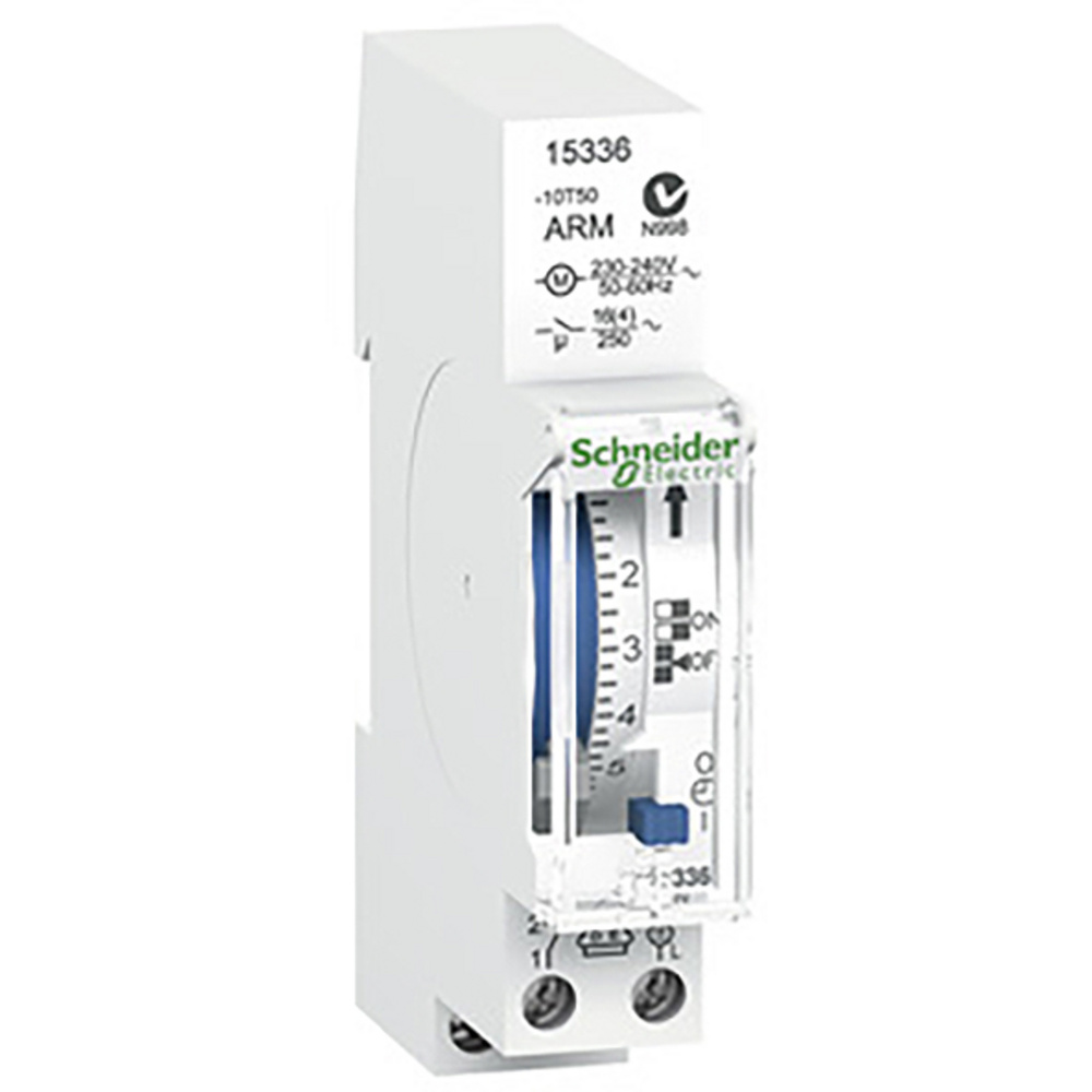 Schneider Electric Zeitschaltuhr 1s Ohne Gangres. (15336 Mech. 1te)