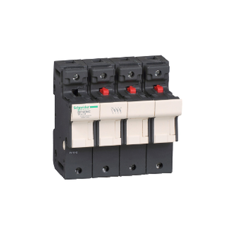 Teys 50a 3p+n 690v Ac 14x51mm Sicherungshalter Für Din-schienenmontage