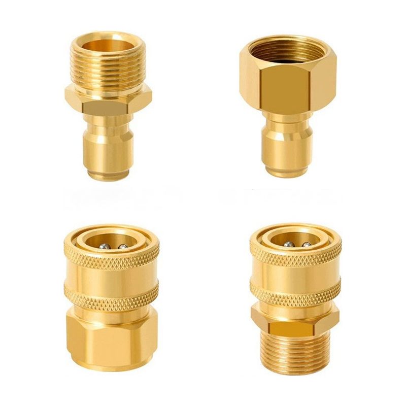 Raccord Pour Jet D'Eau Haute Pression M22-15 Mm Mâle/femelle 3/8\\