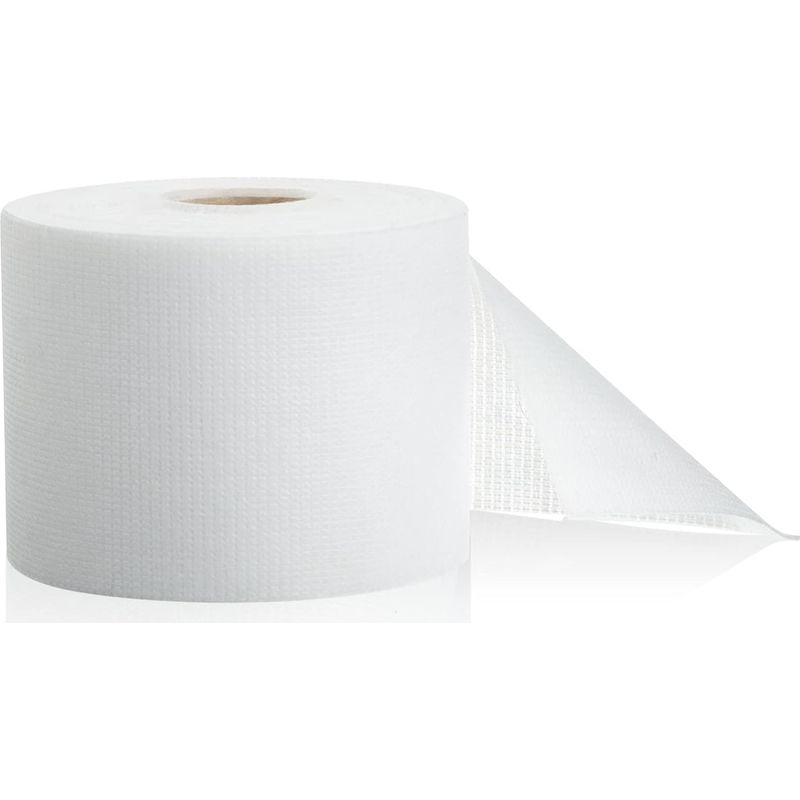 Tissu Non Tissé, Blanc, 30 Cm X 50 M, 1 Rouleau Tissu Polyester Tissé, Imperméable, Pour La Réparation Des Fissures Dans Les Toitures
