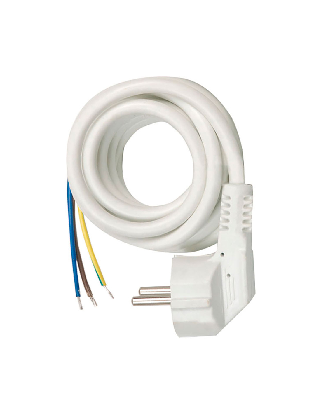 Kabel H05vv-f 3g1 Mm² Für Mehrfachbasis Multifix Weiß 2 M