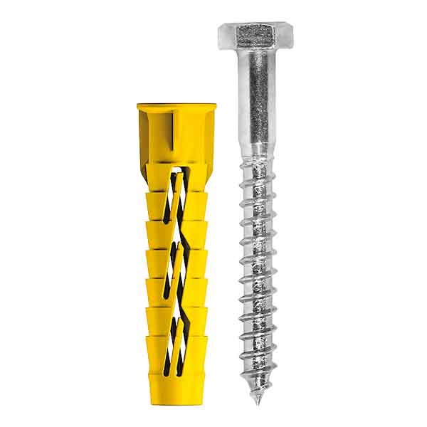 Dübel Mit Schraube Tx Und Rand 'rx07' Ø 10x60 Mm - Schraube 6x70