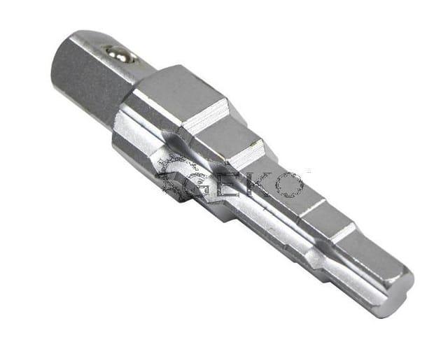 Geko G01780 - Ringmaulschlüssel (3/8"- 1") 1,27 Cm Vierkant. Antrieb Silber