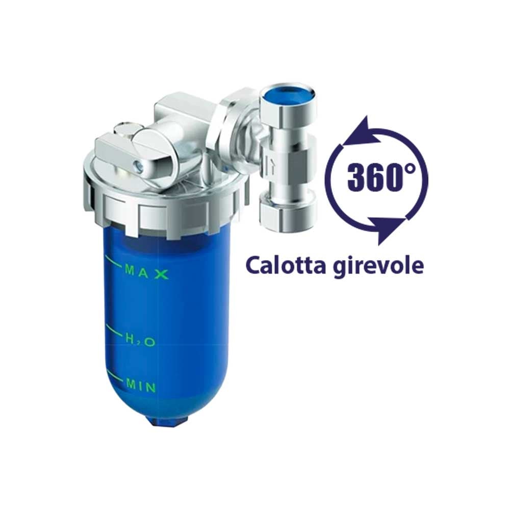 Dosatore A Carica Pronta "dosamax Blu Stop" 1/2" - 1/2