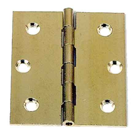 Gemeissselte Flache Scharnier 'eco' 70x55 Mm - Bronzefarben