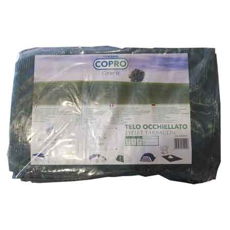 Pvc-ösengarnitur 4x6 M
