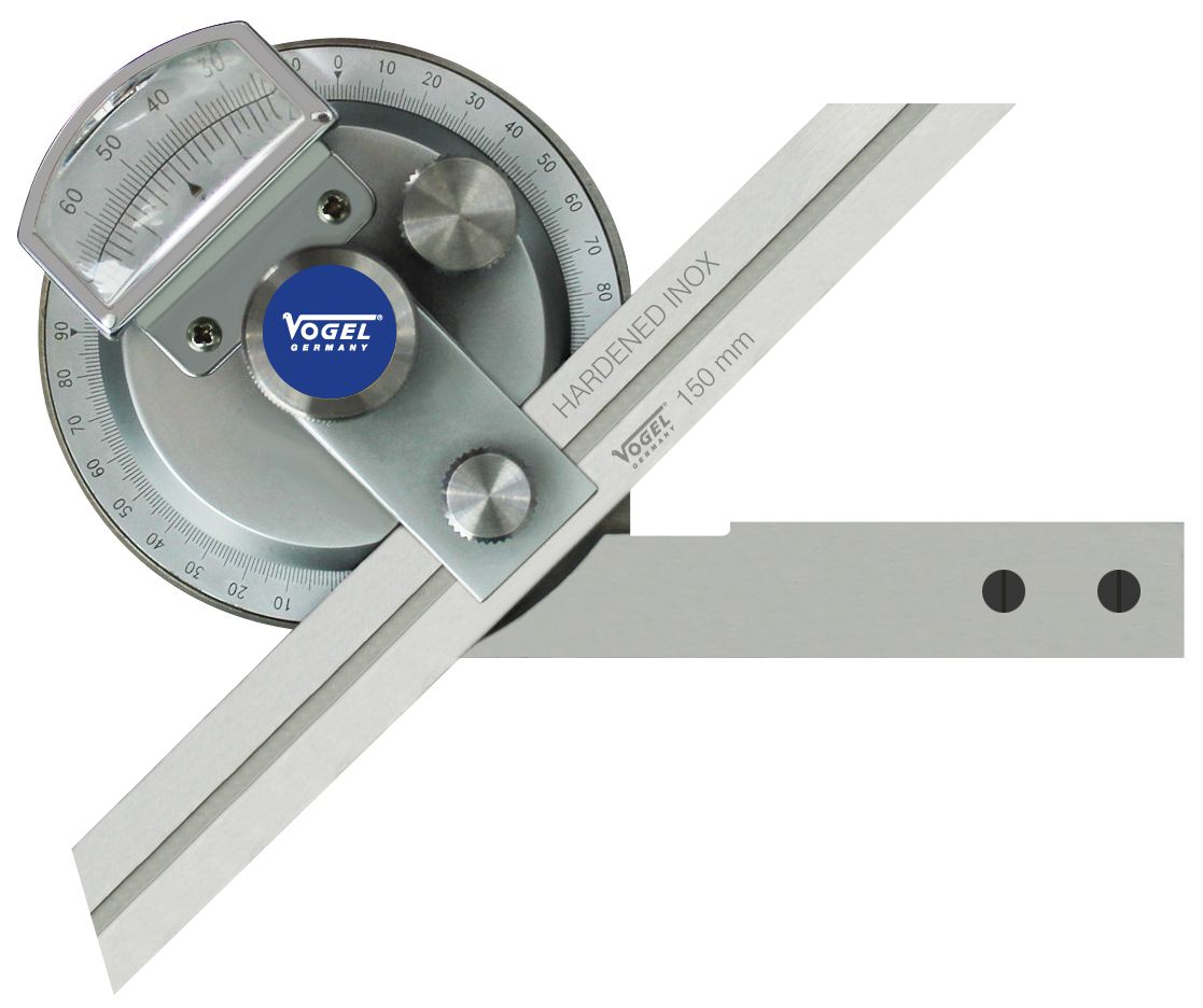 Vogel Universal-winkelmesser-satz, 4 X 90°, 150 Mm, 200 Mm, 300 Mm