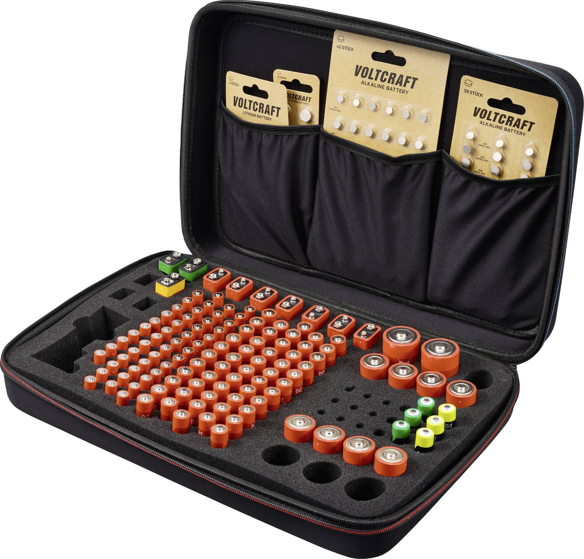 [neuwertig] B-ware Voltcraft Bb-146-1 Batteriekoffer 146x Micro Aaa Mignonaa Baby C Mono D 9v Block