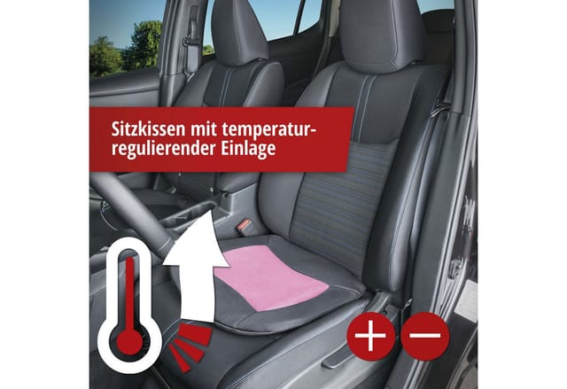 Walser - Sitzkissen Cool Touch Schwarz-pink