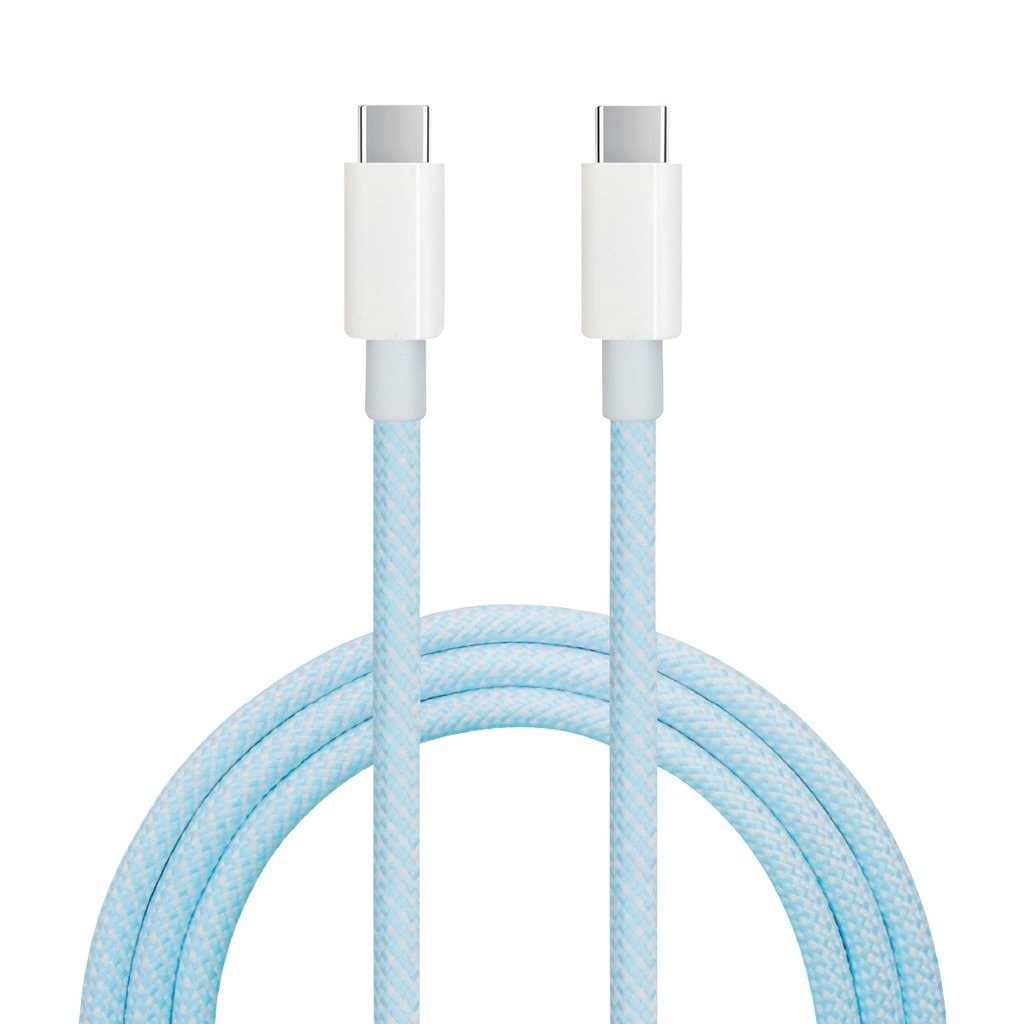 Usb-typ-c-zu-usb-typ-c-kabel, Geflochtenes Nylon, 1,5 M