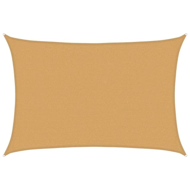 Vidaxl - Sonnensegel 160 G/m² Rechteckig Sandfarben 2,5x3,5 M Hdpe