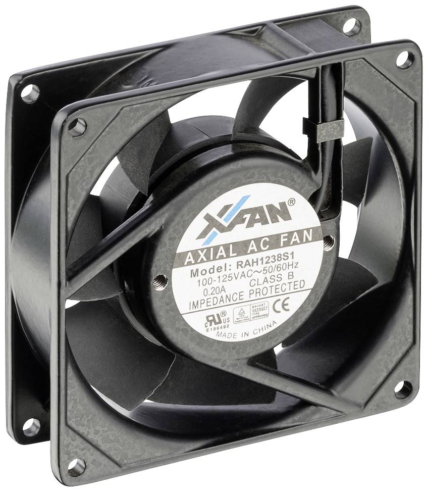 [neuwertig] B-ware X-fan Rah1238s1 Axiallüfter 230 V/ac 163 M³/h 120 X 120 X 38 Mm Gleitgellager