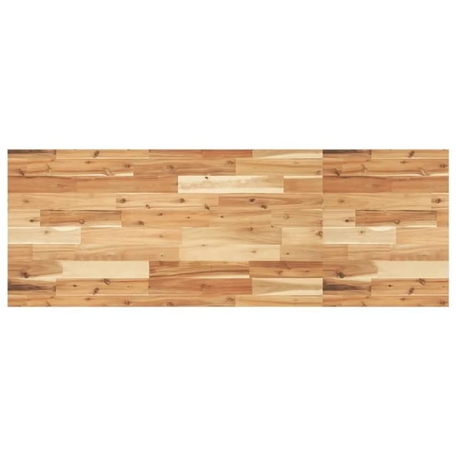 Waschtischplatte Ölbeschichtung 120x50x2 Cm Massivholz Akazie Vidaxl