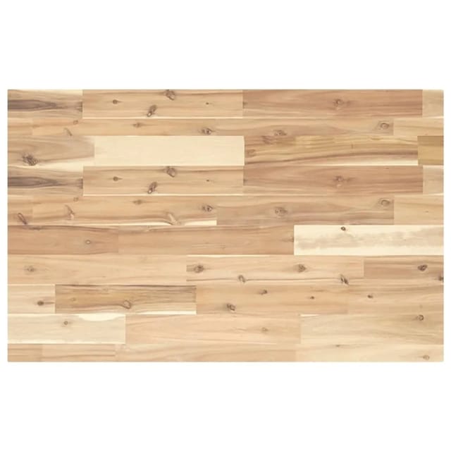 Waschtischplatte Unbehandelt 100x50x4 Cm Massivholz Akazie Vidaxl