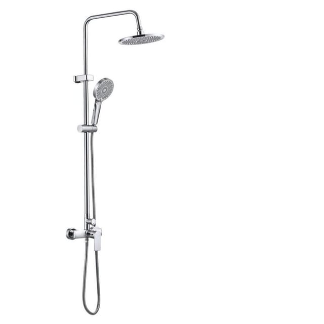 Chrom-einhand-badezimmerbar Mit Runder Brause