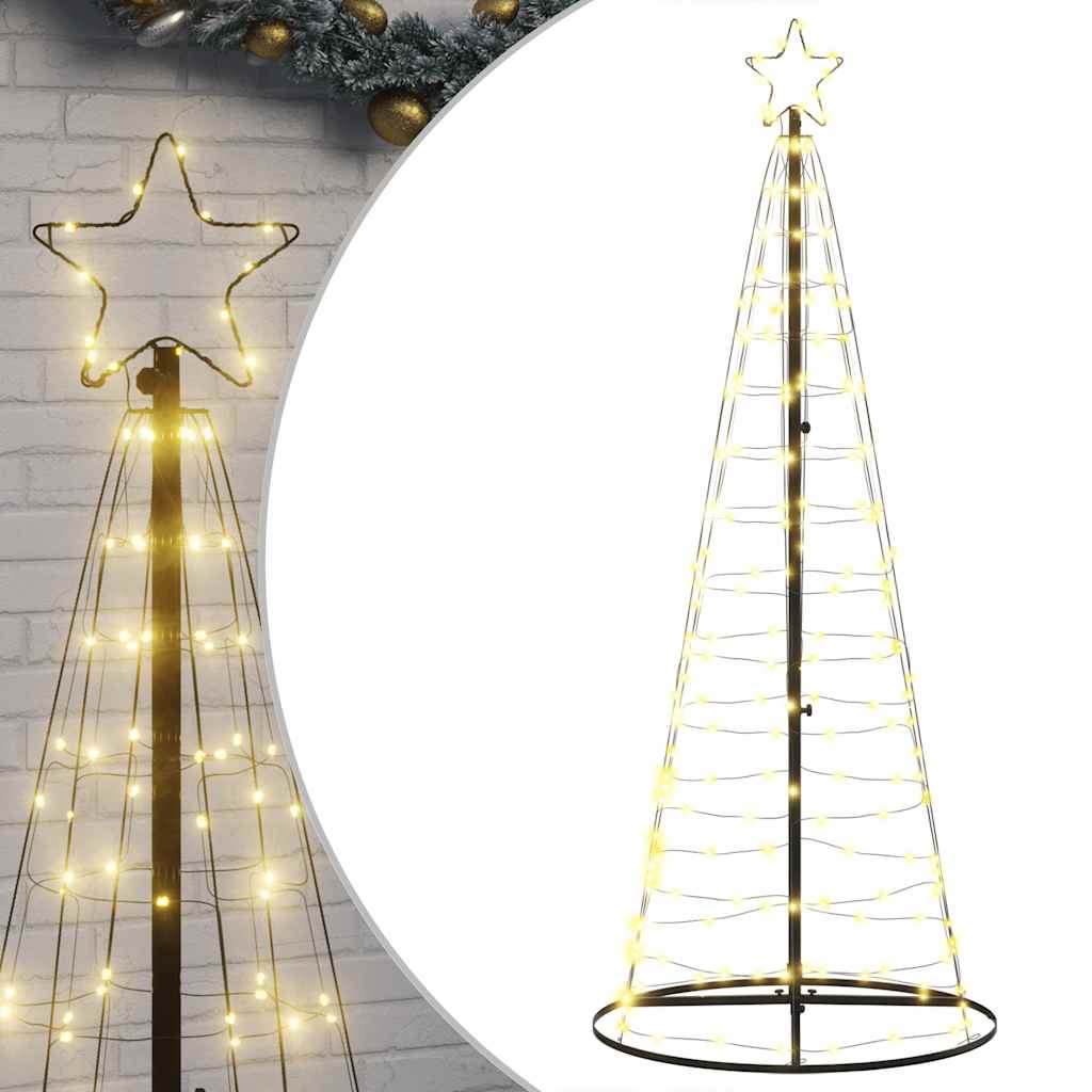 Vidaxl Led Christmas Tree 200 Leds Warm White 180 Cm