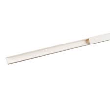 Kantleiste Keva 22mmx12mm-boden+deckel-1 Fach-länge 2,10m-artikweiss