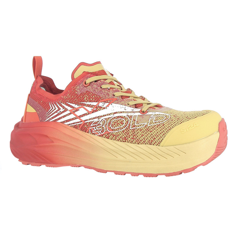 Unisex Sicherheitsschuhe Niedrig – Sneaker Deneez S1pl - Gr.39 - Dunkelgelb / Terra - S 24 - 6412-5