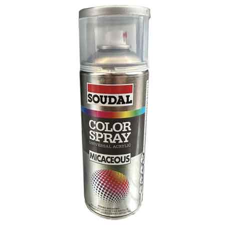 Sprayfarbe Eisenmatt Soudal 400 Ml - Schmiedegrau