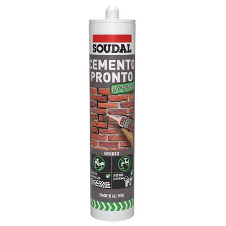 Korreliges Dichtmittel 'repair Express' Soudal 300 Ml - Grau