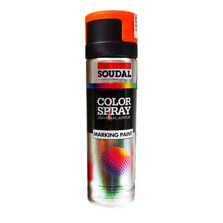 Leuchtspurspray Fluoreszierend Soudal 500 Ml - Orange