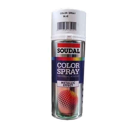 Metallisches Spraydose Soudal 400 Ml - Silber