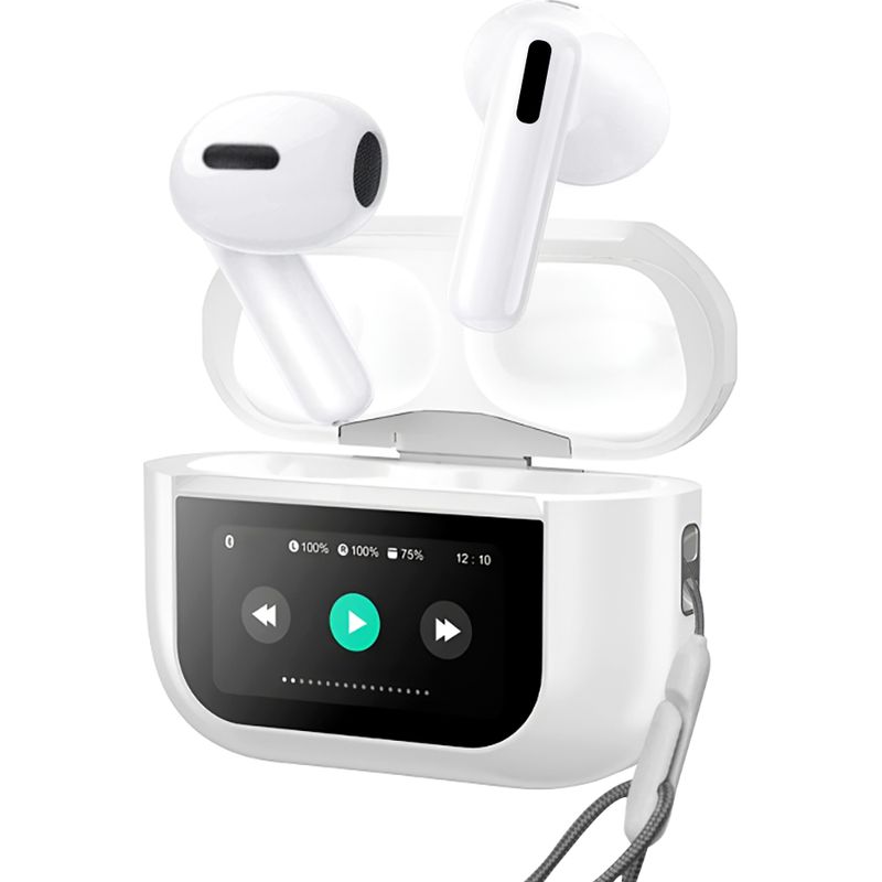 Écouteurs A9 Pro Bluetooth 54 Sans Fil Affichage Led Tactile Son Hi Fi