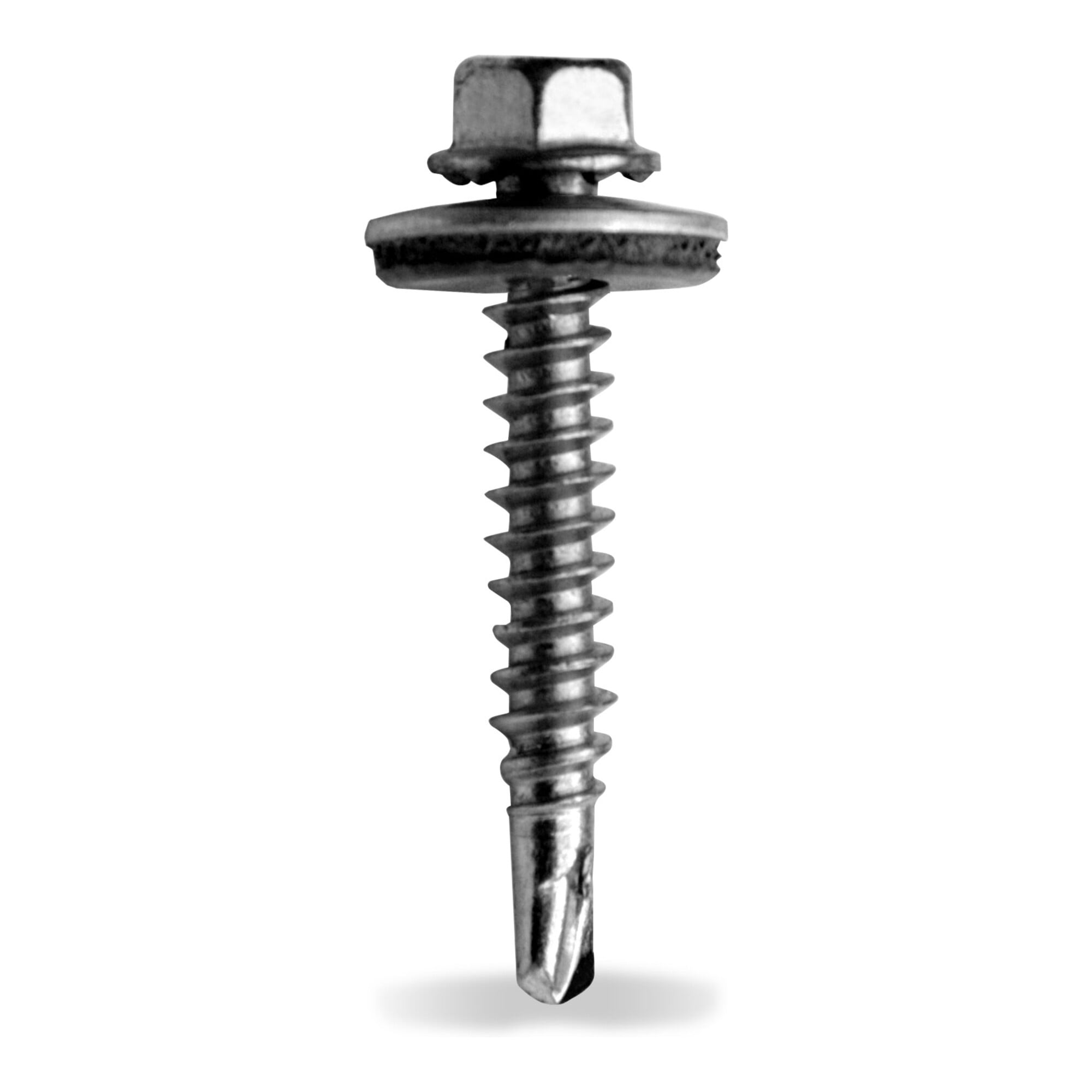 K2 Systems Selbstbohrende Blechschraube 6x75 Mit Dichtscheibe 100 Stk