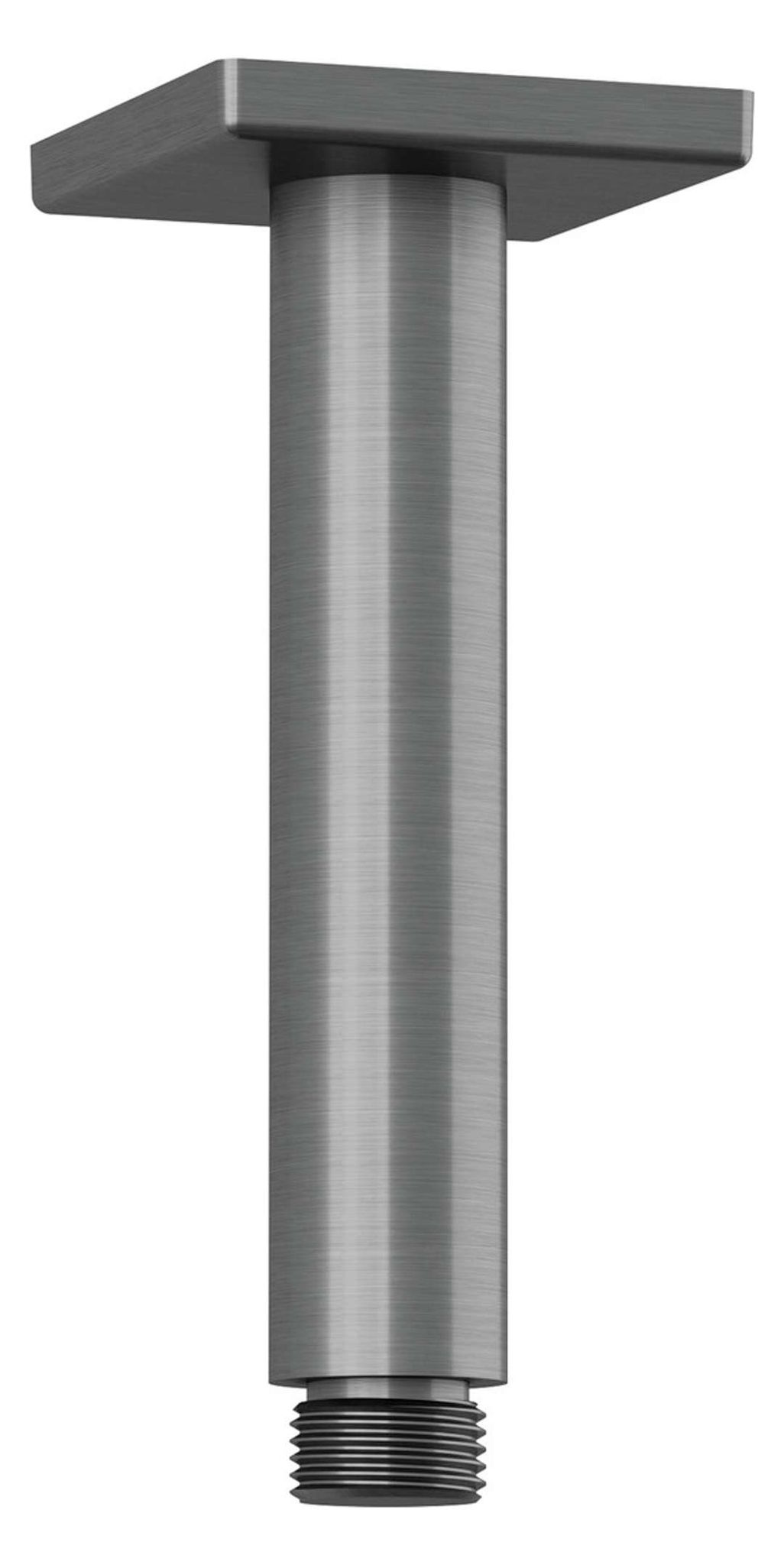Kludi A-qa - Decken-brausearm, 15 Cm, Gebürstetes Gunmetal 66535n2-00