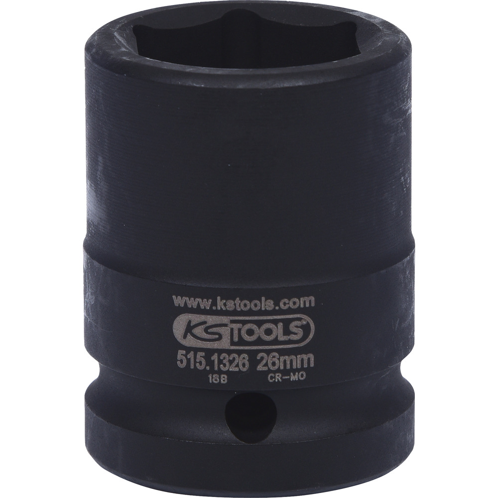 6-kant-schlagschraubernuss 3/4' 26 Mm Auf Karte - Kstools - 515.1326-e