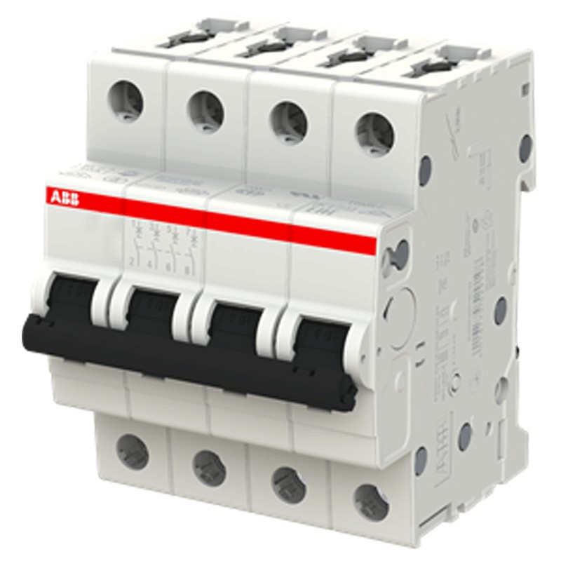 Motorschutzschalter Abb-4p 40a 4,5 Ka Typ C 4 Module S204l