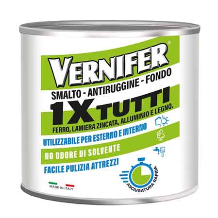 Rostschutz-grundierungslack '1xtutti' Vernifer 500 Ml - Schwarz