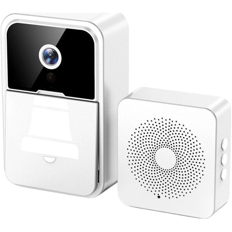 Système De Sécurité Vidéo Intelligent - Notification Sur Mobile - Vision Nocturne Avancée - Installation Facile - Protection 24h/24 De L'Entrée