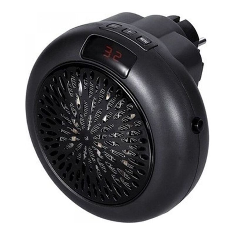 Mini Radiateur Soufflant Électrique 900 W, Radiateur Mobile, Noir