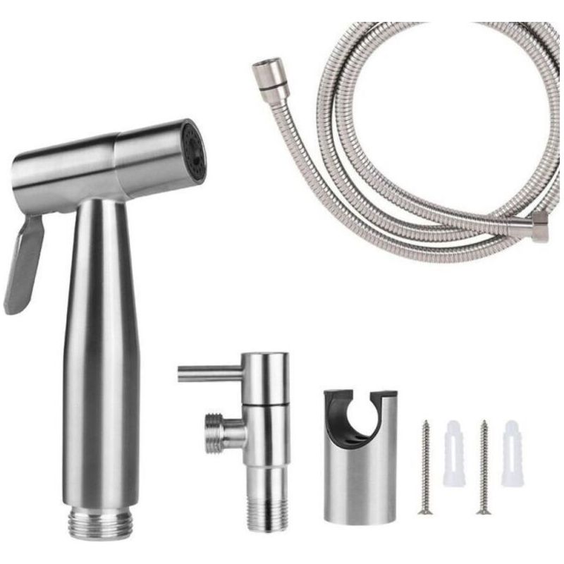 Pulvérisateur Pour Toilettes/bidet En Acier Inoxydable - Kit Complet De Bidet