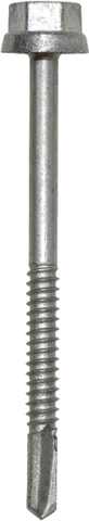 Zacrovis Fer 6x85 Kopf Ral 5008 Schiefertonblau Etanco - Beutel 100 Stück - Bohrung 4 Bis 12 Mm - 333872008