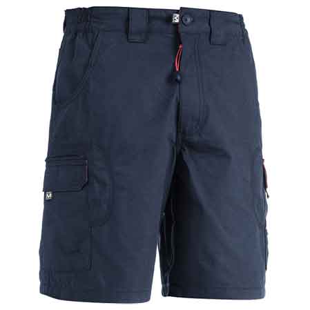 Blaue Arbeitsbermuda Gr. Xl (56-58)