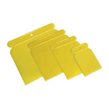 Set Spateln Aus Kunststoff Verpackung 4 Stück