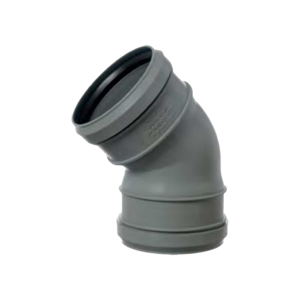 Doppelkrümmung Mit Einsteckverbindung "europa" Ø50 Mm - 90°