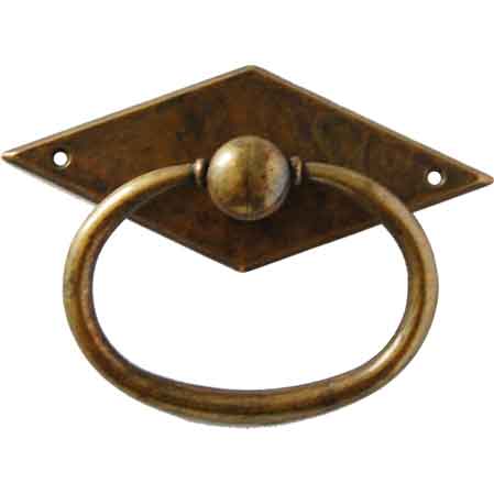 Möbelgriff '5075' 43x57 Mm - Antik Patiniert