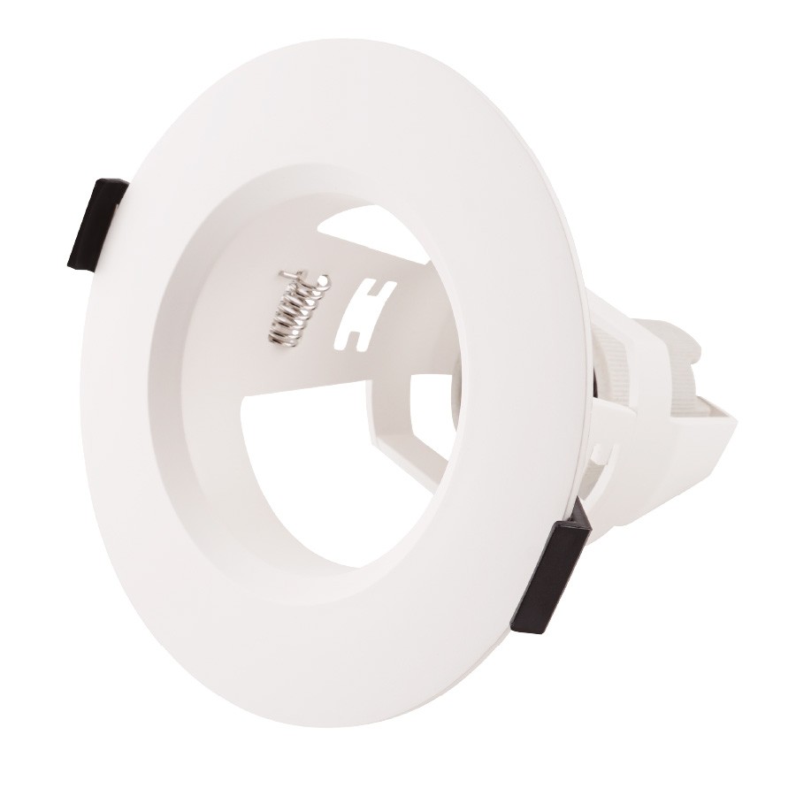 Portalámparas Empotrable Ø120mm E27 Blanco